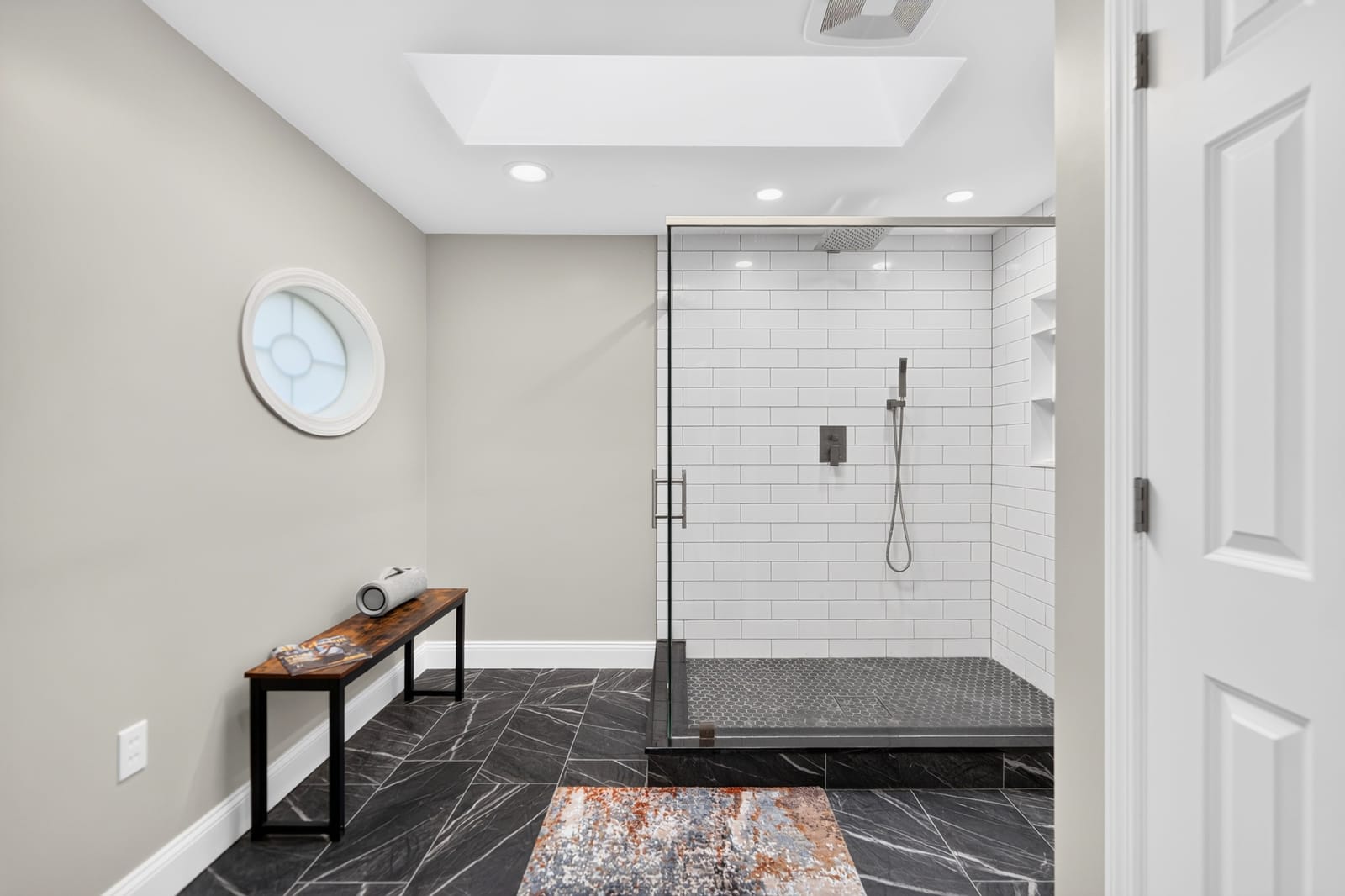 Primary bath shower