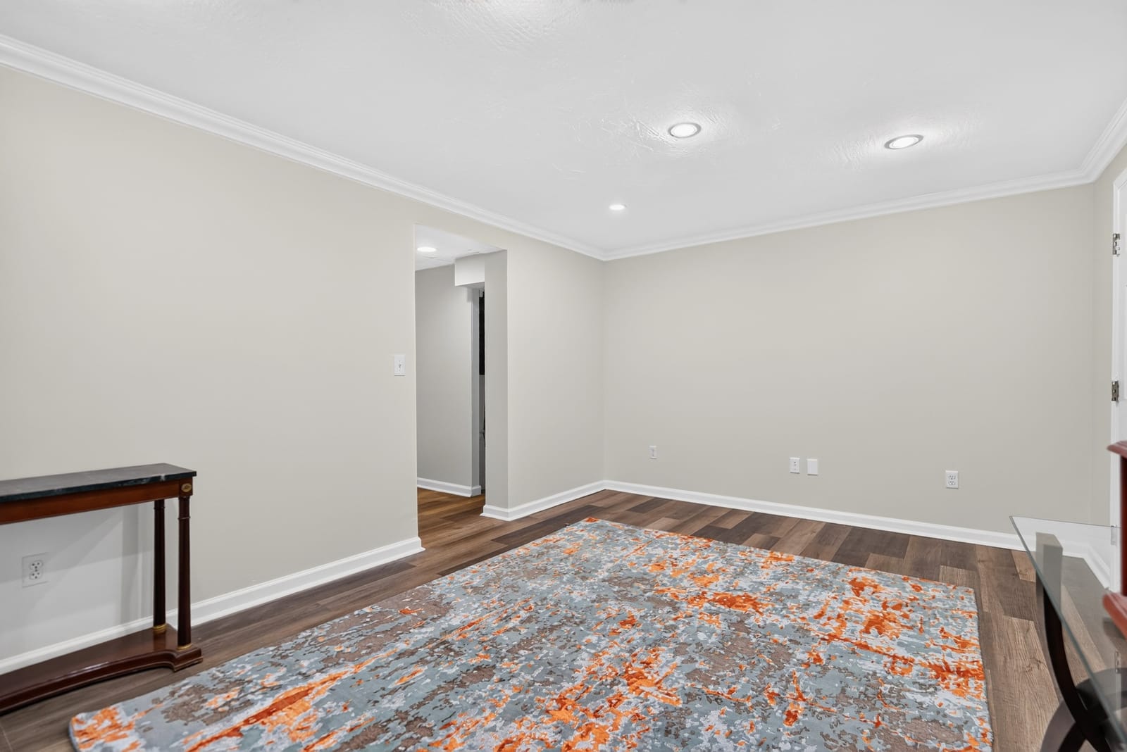 Lower level game room