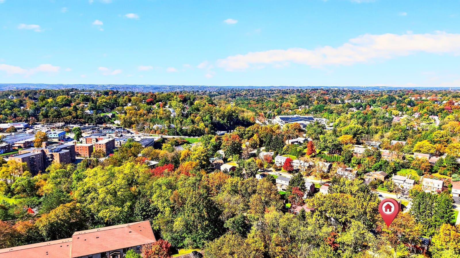 Aerial view of Mt. Lebanon