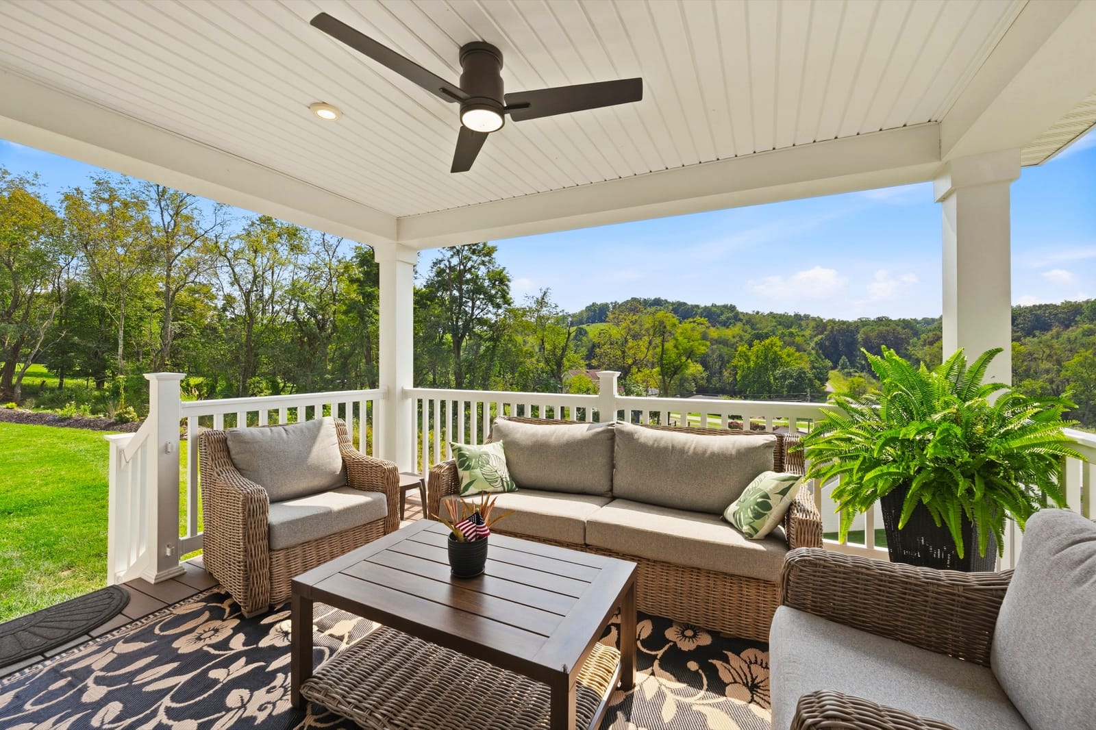 Back patio