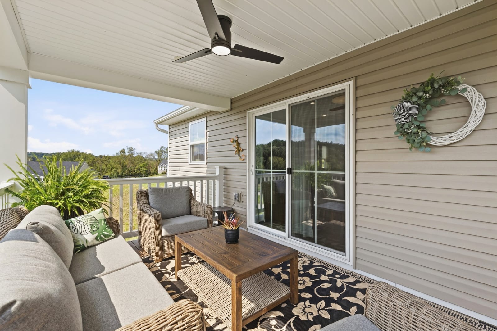 Back patio