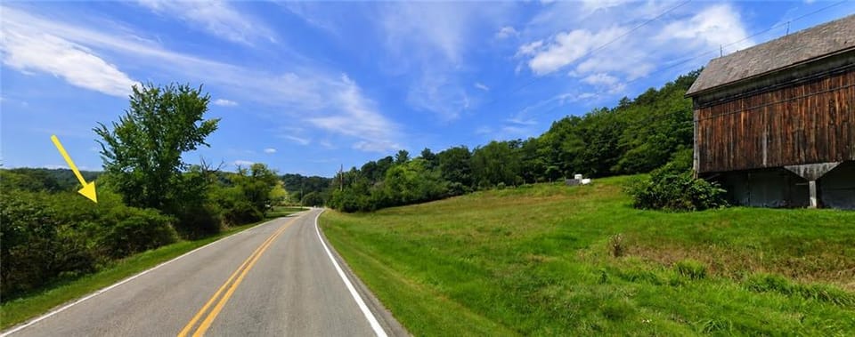 Facing South (the barn is across the street) Imagine the possibilities on this beautiful 2.19-acre level residential building site along Big Sewickley Creek Road in Sewickley, PA 15143.